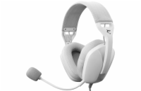 White Shark herní headset SPARROW, pro PC, PS4/PS5,Xbox, Mac, bílá (GH-2443)