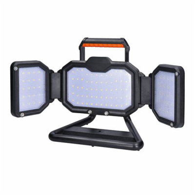 Solight LED reflektor 30W, přenosný, nabíjecí, 3000lm, or...