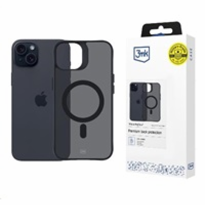 3mk ochranné pouzdro Smoke MagCase pro iPhone 15