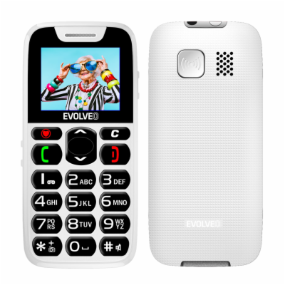 EVOLVEO EasyPhone, mobilní telefon pro seniory s nabíjecí...