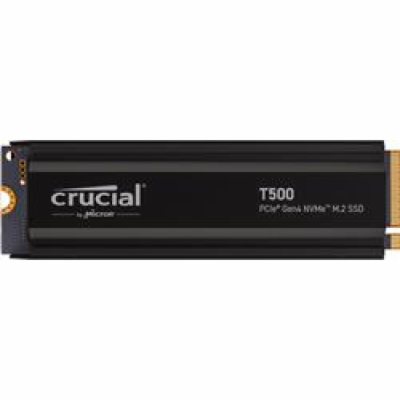 Crucial® T500 4TB PCIe Gen4 NVMe M.2 SSD s chladičem