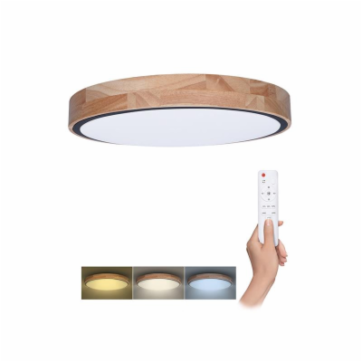 Svítidlo stropní SOLIGHT WO8006 Iron Oak 60W