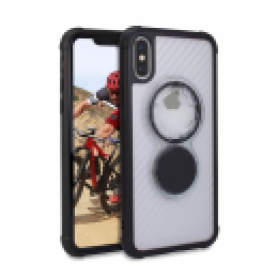 Rokform Kryt Crystal - Carbon Clear pro iPhone XS/X