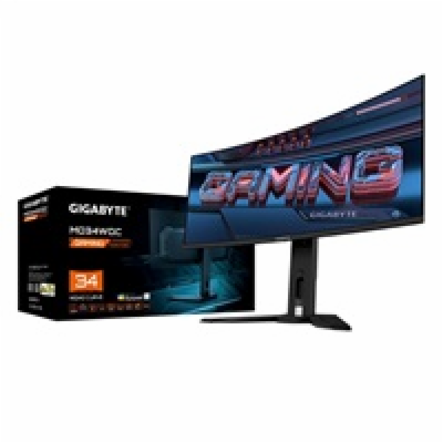 GIGABYTE LCD - 34" Gaming monitor MO34WQC, OLED, 3440 x 1...