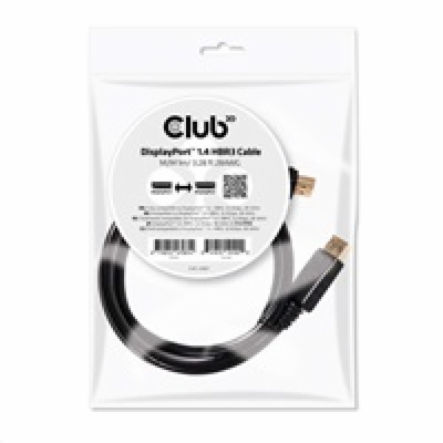 Club3D Certifikovaný Kabel DisplayPort 1.4 HBR3 8K60Hz (M...