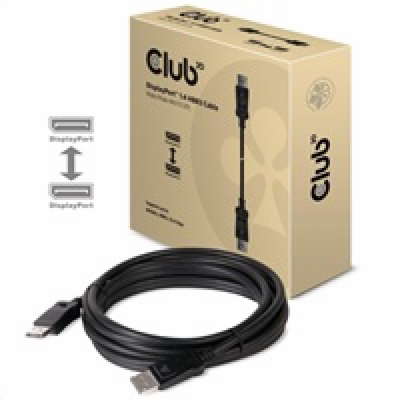 Club3D Kabel certifikovaný DisplayPort 1.4 HBR3, 8K60Hz (...