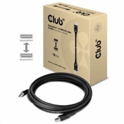 Club3D Kabel certifikovaný DisplayPort 1.4, HBR3, 8K60Hz ...