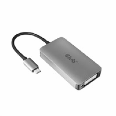 Club3D Adaptér aktivní USB Type C na DVI-I Dual Link, HDC...