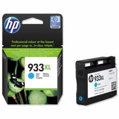 HP 933XL Cyan Ink Cart, 8,5 ml, CN054AE (825 pages)