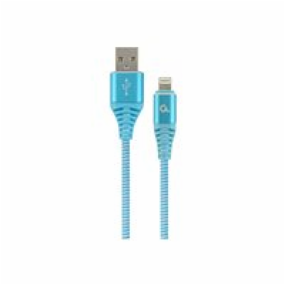 GEMBIRD CC-USB2B-AMLM-1M-VW Premium cotton braided 8-pin ...