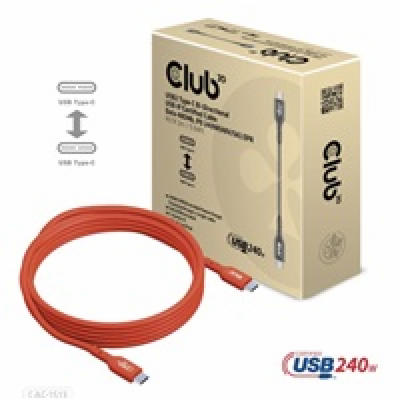 Club3D Kabel USB2 Type-C Bi-Directional USB-IF Certifikov...