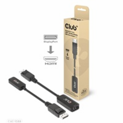 Club3D Adaptér aktivní DisplayPort 1.4 na HDMI 4K120Hz/8K...