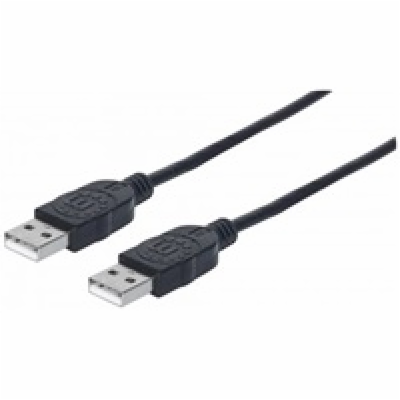 MANHATTAN kabel USB 2.0, Type-A Male to Type-A Male, 1m, ...