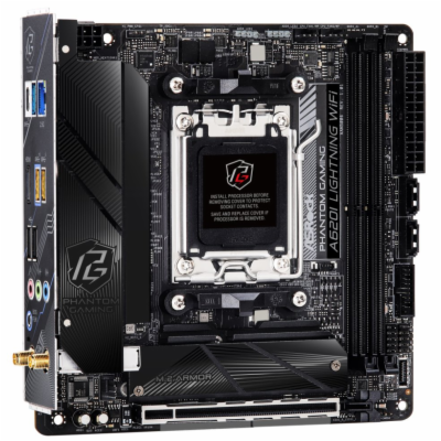 ASRock A620I LIGHTNING WIFI / AMD A620 / AM5 / 2x DDR5 DI...