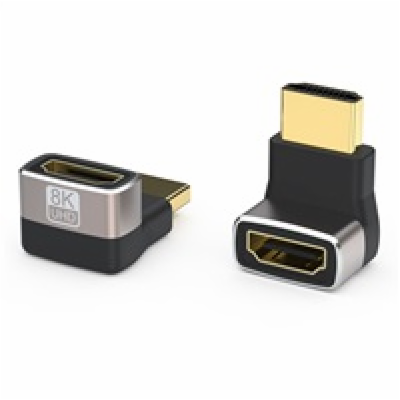 PREMIUMCORD Adaptér spojka 8K HDMI A - HDMI A, F/M, zahnu...