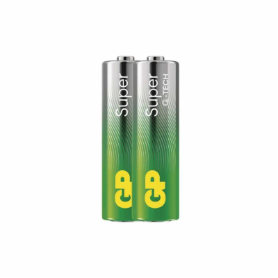 Baterie AA (R6) alkalická GP Super 2ks / shrink