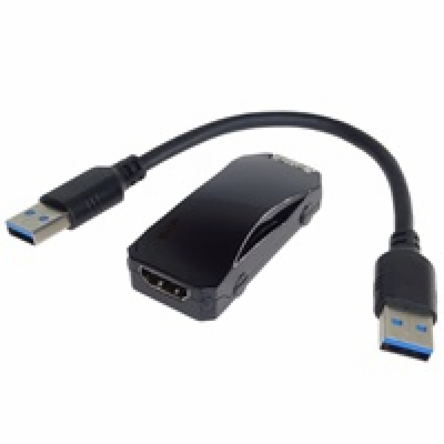 PremiumCord USB 3.0 adaptér na HDMI se zvukem, FULL HD 1080p