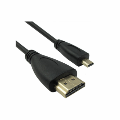 DeTech Propojovací kabel HDMI - HDMI Micro - 1,5m Propojo...