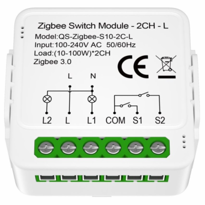 IMMAX NEO SMART kontroler (L) V8 2-tlačítkový Zigbee 3.0,...