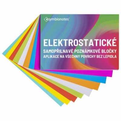 SYMBIO elektrostatické poznámkové bločky Symbionotes/ 70x...