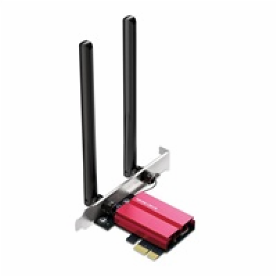 MERCUSYS MA86XE WiFi6E PCIe adapter (AXE5400,2,4GHz/5GHz/...