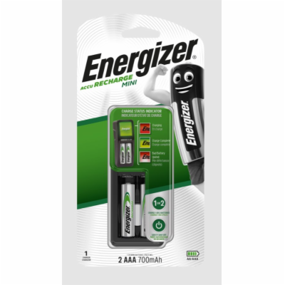 Energizer nabíječka - Mini AAA + 2AAA Power Plus 700 mAh