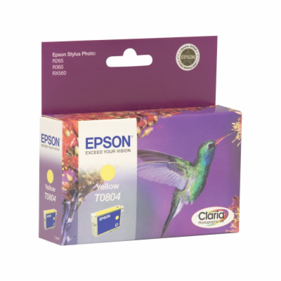 Epson T0804 Yellow CLARIA 7,4ml pro Stylus Photo PX650,PX...