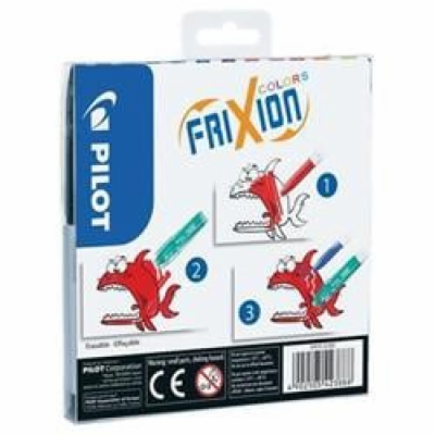 PILOT Fixy "Frixion Colors", sada,12 barev, 0,39-0,7 mm, ...