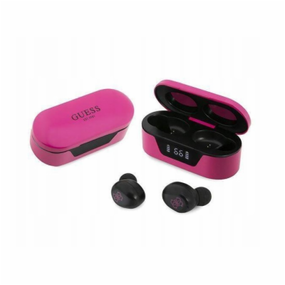 Guess True Wireless Stereo Earphones, růžová Guess True W...