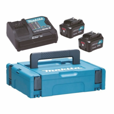 Makita Aku sada CXT 12V 2xBL1041B + rychlojnabíječka DC10...