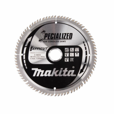 Makita E-08894 TCT pilový kotouč Efficut 216mmx30mm 80T