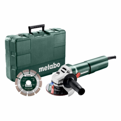 Metabo W 1100-125 Set Úhlová bruska