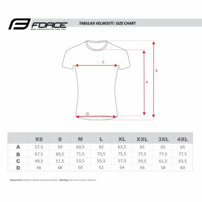 Force dres MTB ANGLE modro-červený vel.XL