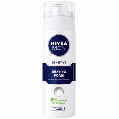 Nivea Men Sensitive pěna na holení 200 ml Pro muže