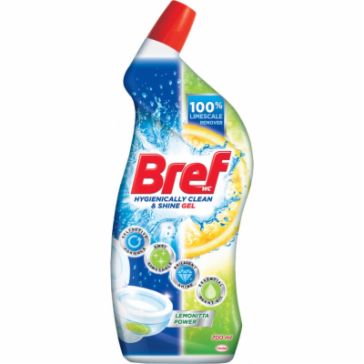 Bref WC čistič Hygiene Gel Lemonita 700ml