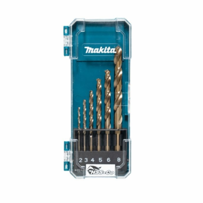 Makita D-75758 sada vrtáků do kovu HSS-Co 2,3,4,5,6,8mm