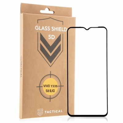 Tactical Glass Shield 5D sklo pro Vivo Y33s Black