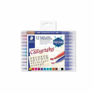 STAEDTLER Kaligrafické popisovače "Calligraph Duo", sada,...