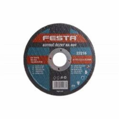 Festa Kotouč na kov řezný O 230 x 2.5 x 22,2 mm