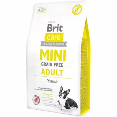 Brit Care Mini Grain Free Adult Lamb 2kg granule pro psy