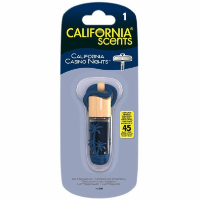 California Scents Hanging Vial California Casino Nights