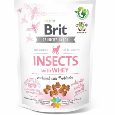 Brit Care Dog Crunchy Cracker. Puppy. Insects with Whey e...