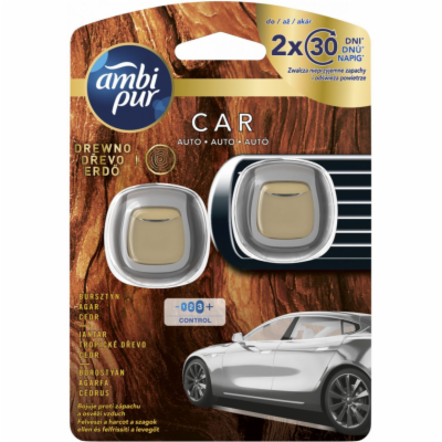 AmbiPur Car Osvěžovač Jaguar Dřevo, 2 x 2 ml