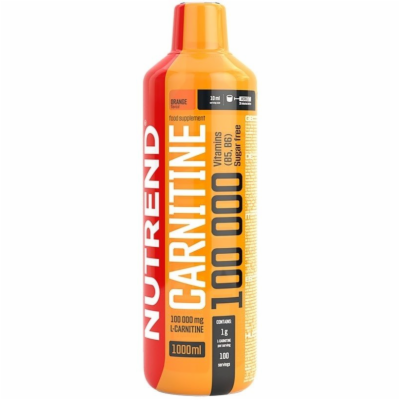 Nutrend CARNITINE 100 000, 1 l, pomeranč