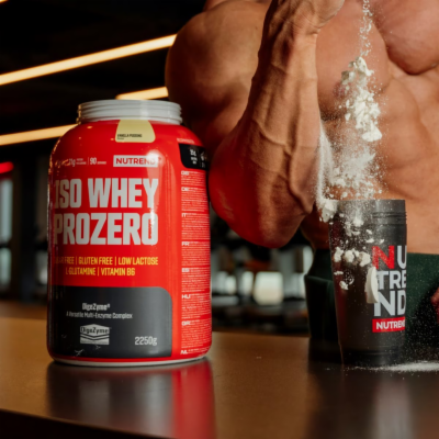 Nutrend ISO WHEY PROZERO 500 g, slaný karamel