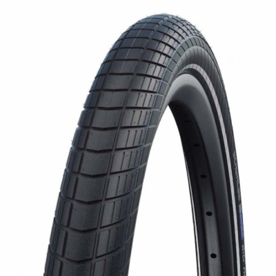 Schwalbe plášť Big Apple 12x2.0 černá+reflexní pruh