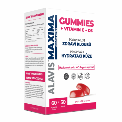 ALAVIS MAXIMA Gummies 60 tablet + 30 kapslí