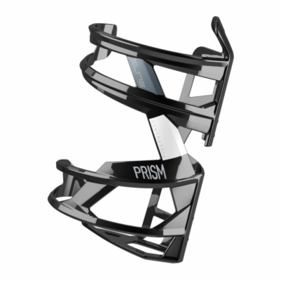 ELITE košík PRISM LEFT 22  černý lesklý/bílý