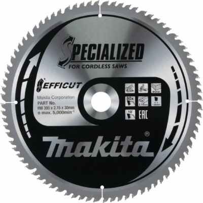 Makita kotouč pilový hliník SPECIALIZED 305x2.4x30mm 80Z ...