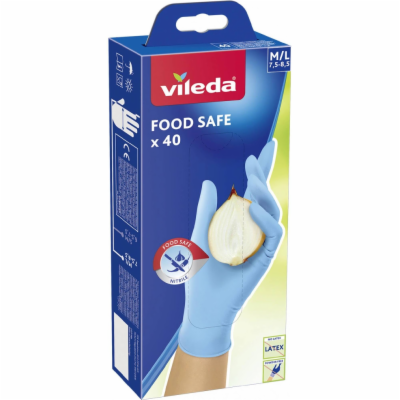 Vileda 171013 Rukavice Food Safe S/M 40ks